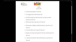 July PLAN Meeting Image